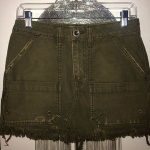 Free People utility Skirt